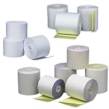 1-Ply SC Paper Rolls for Sharp BE3500 Validation Printer, 3