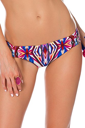 Becca by Rebecca Virtue Women's Aura Tab Side Hipster Bikini Bottom