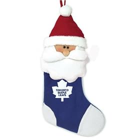 Toronto Maple Leafs Santa Stocking by