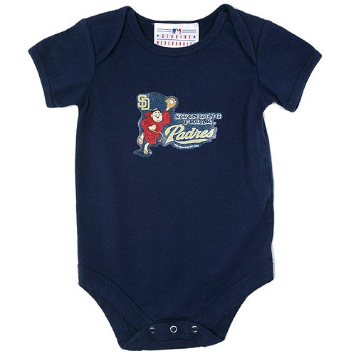 San Diego Padres Newborn Mascot Creeper By Pine Sports 3-6 Months