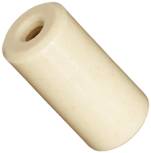 RSTC-0632-12 Glazed Steatite Ceramic Standoff, #6-32 Internal Thread Size x 3/8 OD x 3/4 L