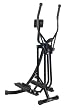 Christopeit Crosstrainer Walker deluxe, schwarz, 81 x 60 x 148