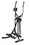 Christopeit Crosstrainer Walker deluxe, schwarz, 81 x 60 x 148