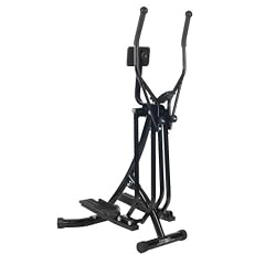 Christopeit Crosstrainer Walker deluxe, schwarz, 81 x 60 x 148