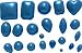 First Impressions Molds Silicone Mould - Half Pearls - Small