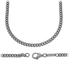 Schmuck-Pur Massive Edelstahl-Panzerkette, 12 gr., 45 cm