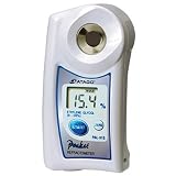 Atago 4403 PAL-03S Digital Hand-Held Pocket Salinity Refractometer, Special Scale for Sodium Chloride (g/100g)