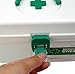 Cand Small Medicine Storage Box/ Family Emergency Kit Storage Box/ Detachable Tray, Set of 2