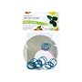 Kitchen Craft Jam Pot Cover Kit, 1 lbs, Pack of 24
