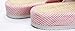 Bronze Times (TM Unisex Classic Zebra Stripe Indoor Cotton Flax House Slippers (C-Blue)