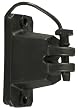 Zareba Electric Fence Black Pinlock Wood-Post Insulator With Nails - 25 Pack PL25WP