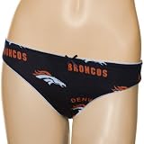 NCAA Reebok Denver Broncos Ladies Navy Blue Maverick Panties (X-Large)