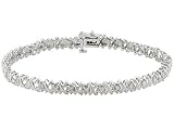 10KT WG 1.00CTW DIAMOND BRACELET