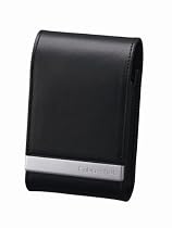 Sony LCS-THM/B Genuine Leather Soft Carrying Case for Sony T300, T70, and T2 Digital Cameras (Black)