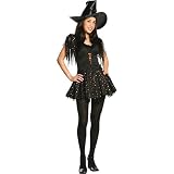 Teen Girls' Glitter Witch Costume Teen Girls' Glitter Witch Costume