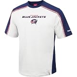 Reebok Columbus Blue Jackets Face-Off Upgrade Short Sleeve Crew
