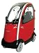 Shoprider 889XLSN-BGRD-Enclosed Cabin Scooter - Red