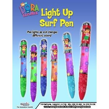 Dora The Explorer Pen - 3pcs Dora Surf Pen Set