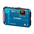 Panasonic DMC-FT4EG-A Digitalkamera (12 Megapixel, 4-fach opt. Zoom, 7,6 cm (2,6 Zoll) Display, bildstabilisiert, wasserdicht bis 12m, sto�gesch�tzt, k�ltetauglich) aktiv-blau