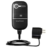 Rapid Wall / AC Charger for the Sony Ericsson z258c - Gomadic Brand w/ TipExchange Technology
