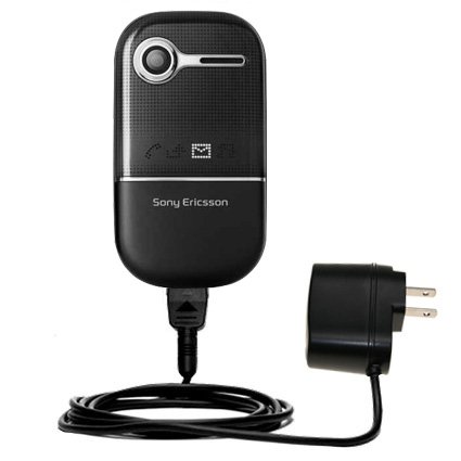 Rapid Wall / AC Charger for the Sony Ericsson z258c - Gomadic Brand w/ TipExchange Technology