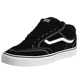 Vans Mens Holder Mid Skateboarding Shoe black/white VHHQY28 5.5 UK