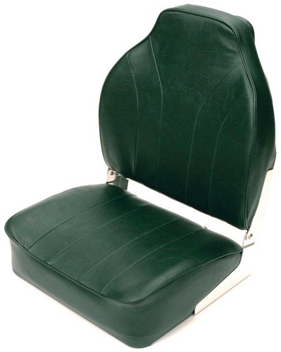 Mac Deluxe Boat Seat, Green