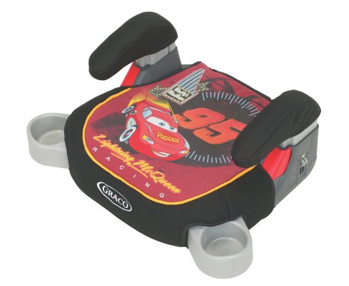 Graco Backless TurboBooster Car Seat in Disney Supercharged Cars