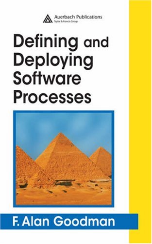 External hard drive:Defining and Deploying Software Processes