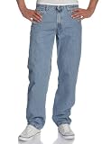 Levis Mens 550 Relaxed Fit Jean, Light Stonewash, 38x34