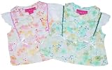 Toddler Girls' Baby Doll Top with Flower Print, Sequins and Eyelet Sleeves