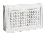 Review   / Burberry Poppy White Leather Studded Wallet 3207066