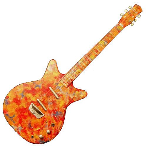 Danelectro DC 1959 Reissue Psychedelic 60s エレキギター