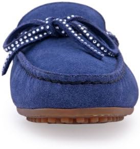 Iris Horbach Moccassin DINA STRASS, Color: Blue, Size: 36.5
