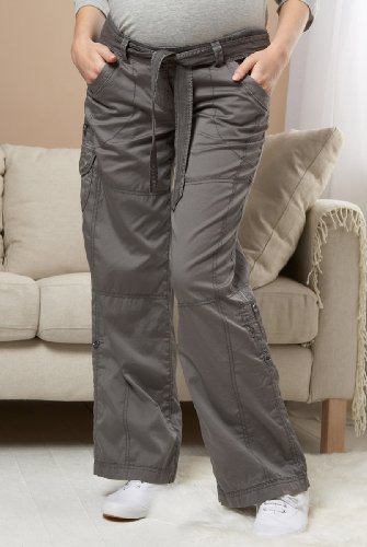 Maternity Pure Cotton Parachute Cargo Trousers