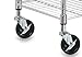 Honey-Can-Do SHF-01607 Urban rolling cart, chrome, 2-Shelf
