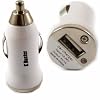 USB Socket In Car Charger Adapter For Apple iPhone 3 3G 3GS 4 4G 4S / White Design