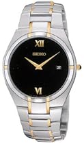 Seiko Men's Dress Two-Tone Watch #SKP308