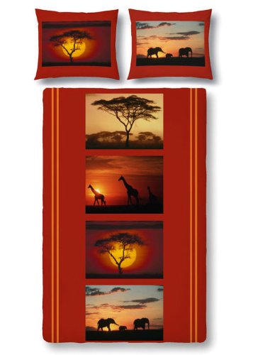 Bettwäsche Flanell Out of Africa