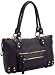 Linea Pelle Dylan Speedy Satchel,Purple,one size