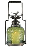 Bird Nested Lantern Medium Antique Bronze