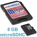 Microcell SDHC 8GB Speicherkarte / 8gb micro sd karte für LG Optimus L7 (P700)
