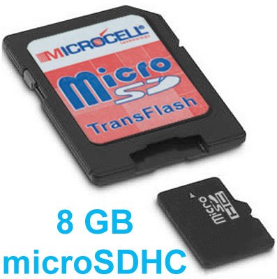 Microcell SDHC 8GB Speicherkarte