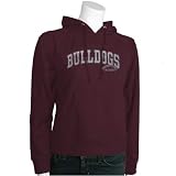 Mississippi State Bulldogs Maroon Ladies Arched Lettering Hoody Sweatshirt