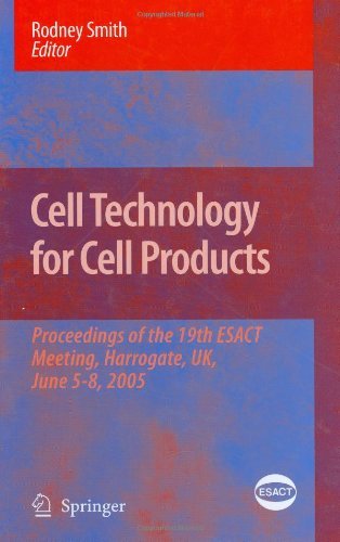 Cell Technology for Cell Products: 3 (ESACT Proceedings)