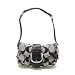 Coach Soho Black Signature Small Flap Purse 13350