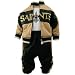 Reebok New Orleans Saints Infant Three-piece Warm Up Suit