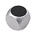 Matrix Audio Qube Rechargeable Mini-Speaker for Universal 3.5mm Devices - Silver (MQUBESLA)