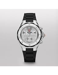 MICHELE Tahitian Jelly Bean Large Black Stainless Steel Dial