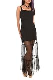 Black Lace Maxi Dress
